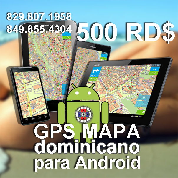 Android GPS Mapa Dominicano