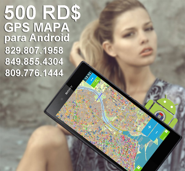 GPS Mapa Dominicano, applicacion offline