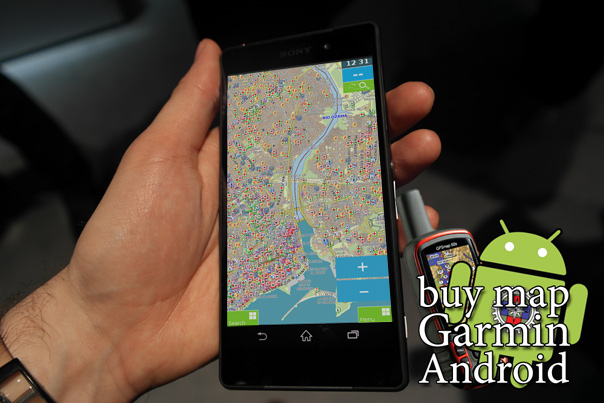 GPS Mapa de Republica Dominicana Para Android & Garmin